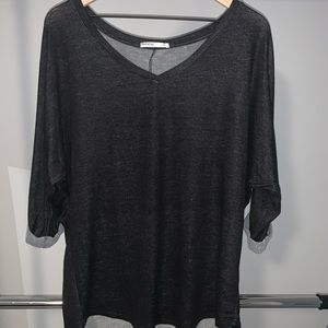 Very soft Femme by Tresics black sweatshirt, L